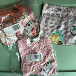 Carter's Pink and purple toddler clothes